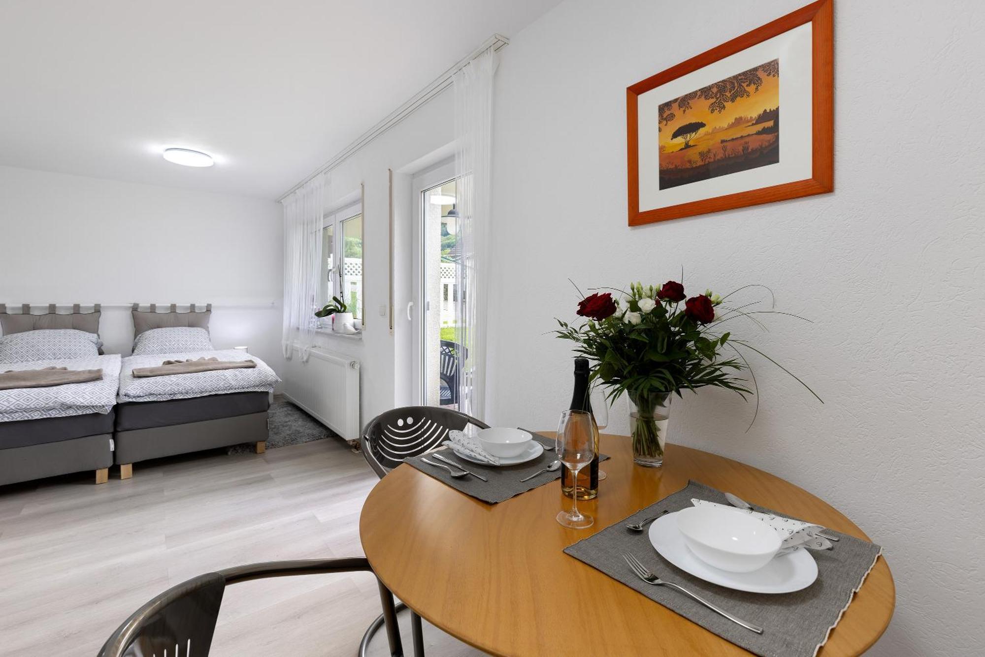Albgaengerle Apartment เมอร์สซิงเงิน ภายนอก รูปภาพ